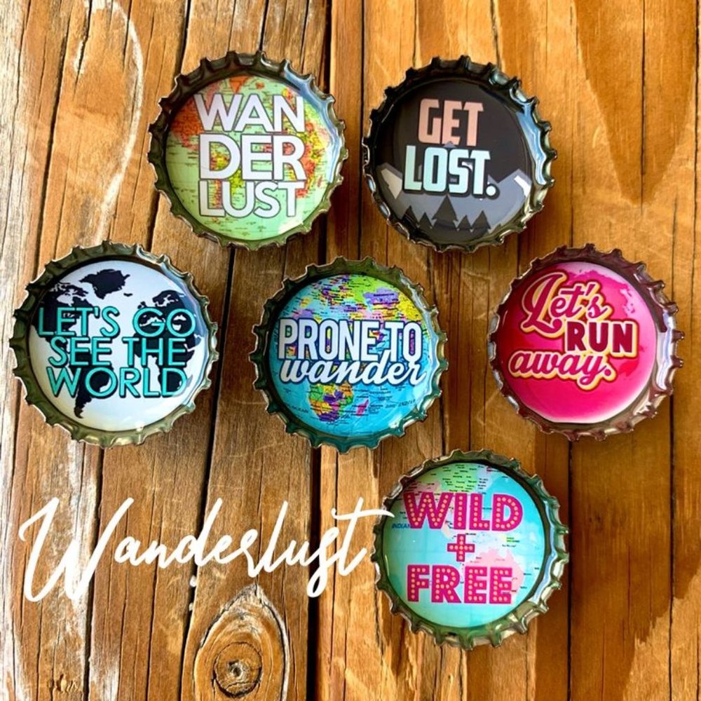 Wanderlust Magnet Set